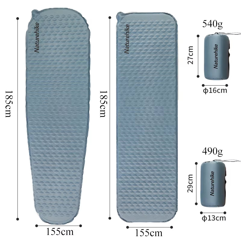 🏕️ Colchón Inflable Ultraliviano Autoinflable para Camping 2024